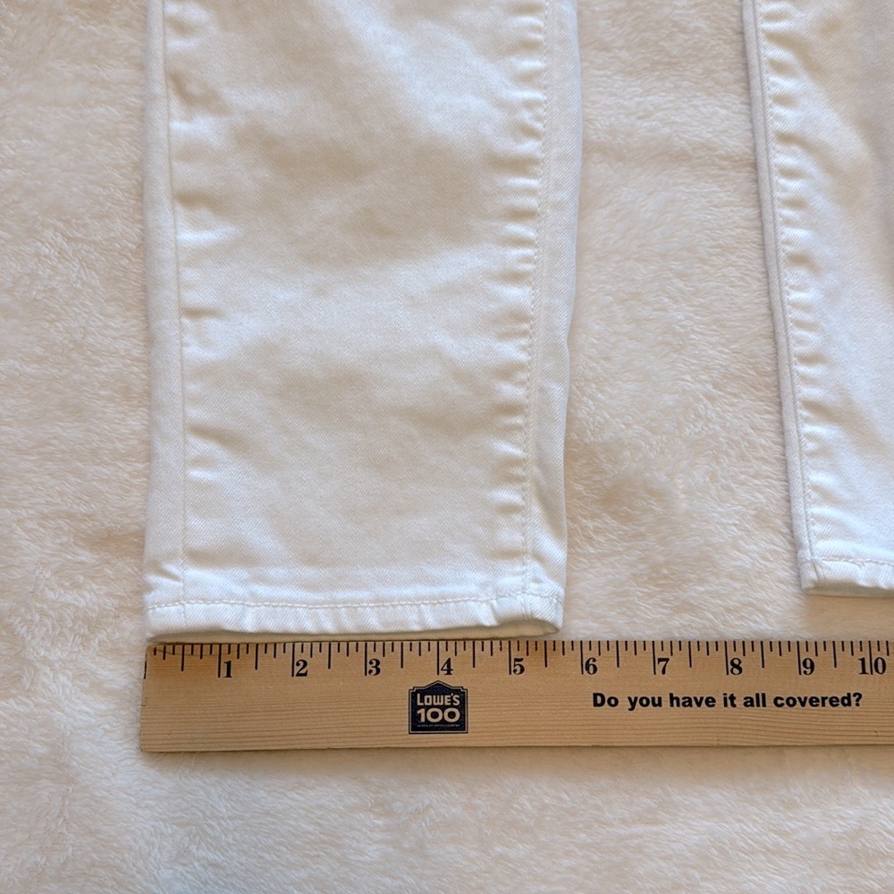 Lucky Brand Sienna Cigarette White Denim Jeans - Picture 12 of 13